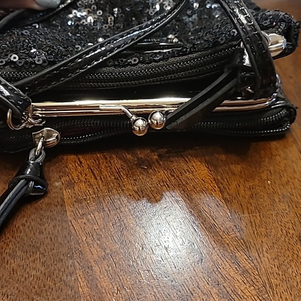 Sequin Crossbody Bag - Picture 6 of 12